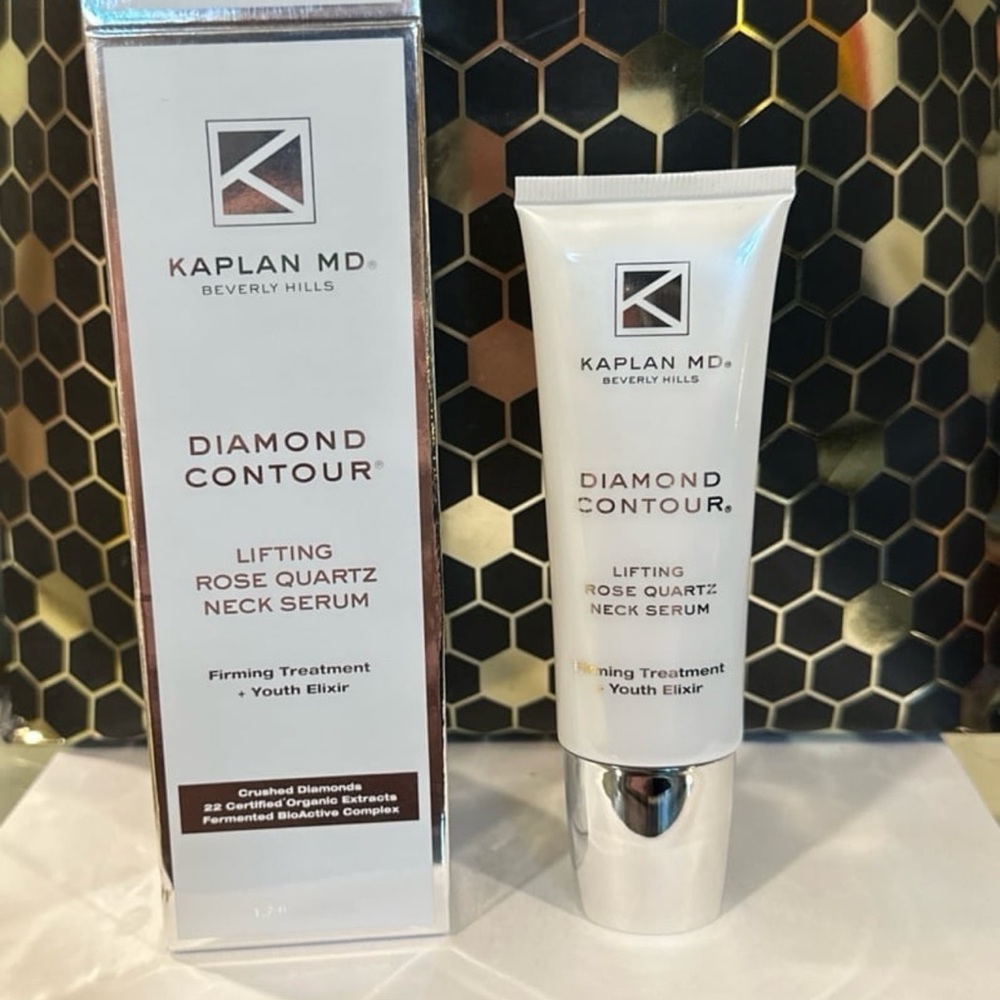 Kaplan MD diamond contour lifting rose quartz neck serum